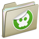 Lightbrown Sticker icon